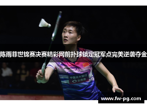 陈雨菲世锦赛决赛精彩网前扑球锁定冠军点完美逆袭夺金