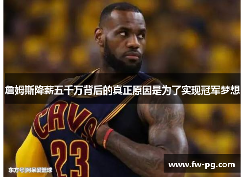 詹姆斯降薪五千万背后的真正原因是为了实现冠军梦想